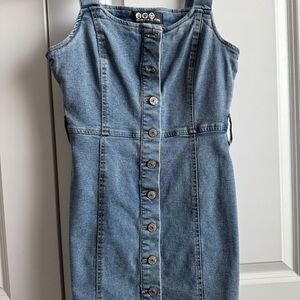 Rewash Light Blue Denim Top
